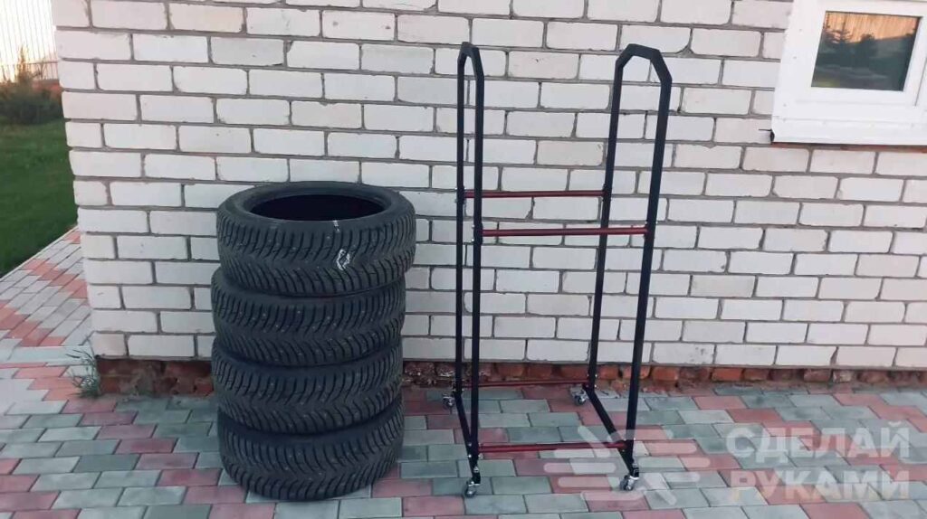3 способа хранения автомобильных покрышек